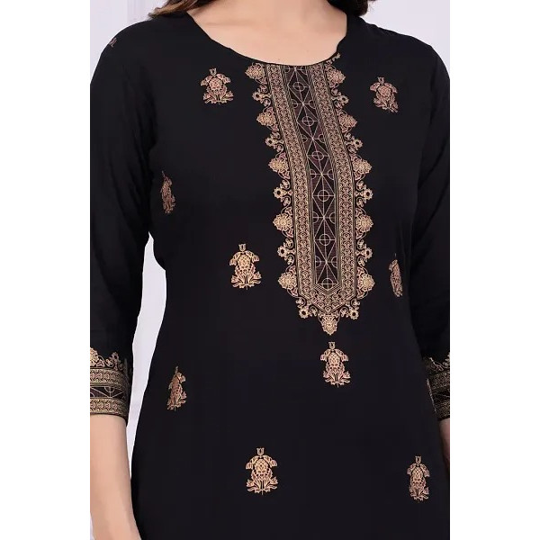 GR-Fancy Rayon Kurta Set For Women [Premium Product]