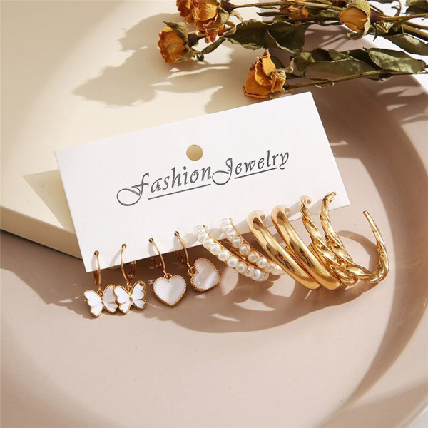 SP-Elegant Assortment: 5-Piece Combo Pack of Stylish Earrings [Premium Product]