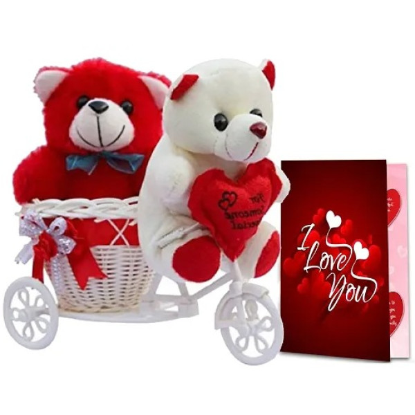 GR-Cycle Teddy and Card Gift Set Free Shipping [Lo...