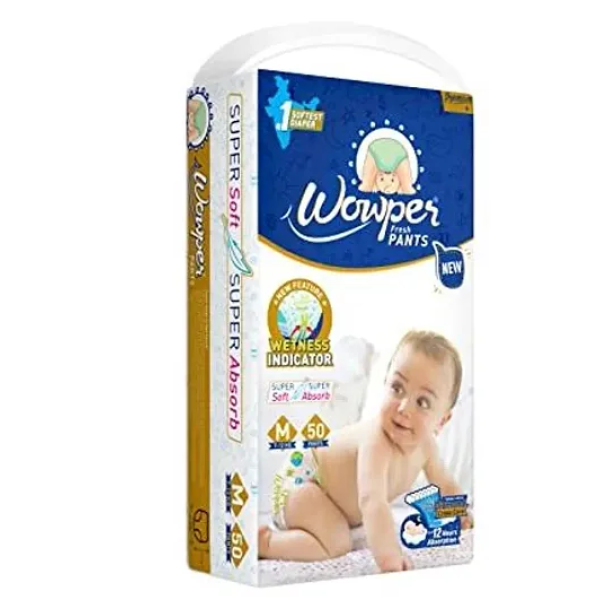 GR-Wowper Fresh Baby Diaper Pants Medium-M 50N - U...