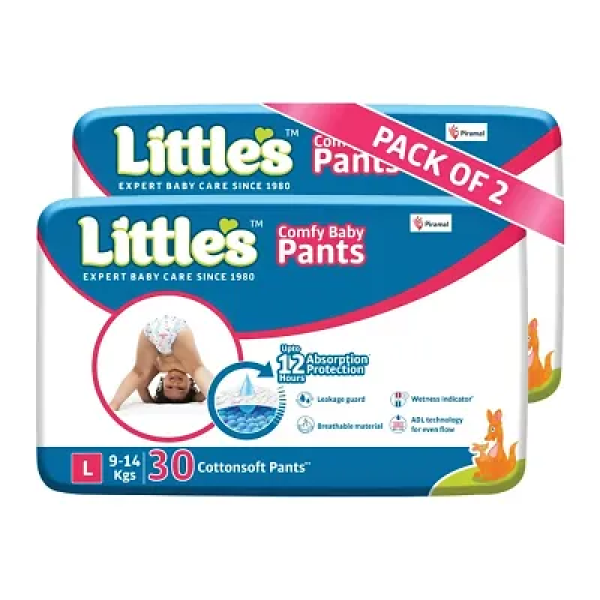 GR-Littles L 30*260 Baby Diaper Pants (Large Size)...