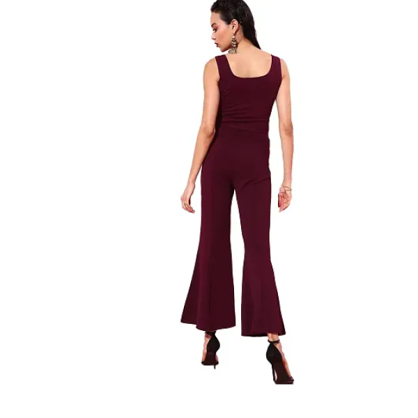 GR-SUKHKRTA Sleeveless Two Piece Jumpsuit - Chic Western Fashion [Low Budget Product]