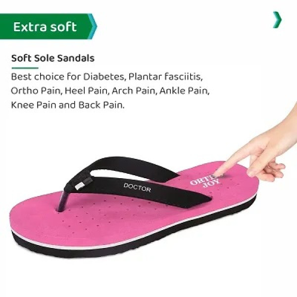 GR-Doctor Ortho Slippers for Women - Daily Use MCR Chappals [Low Budget Product]