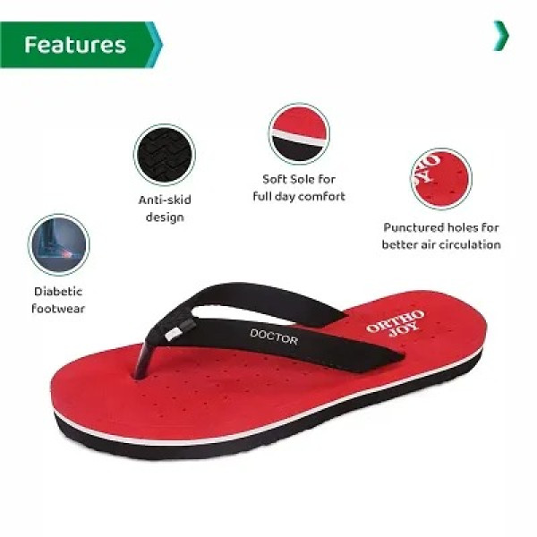 GR-Doctor Ortho Slippers for Women - Daily Use MCR Chappals [Low Budget Product]