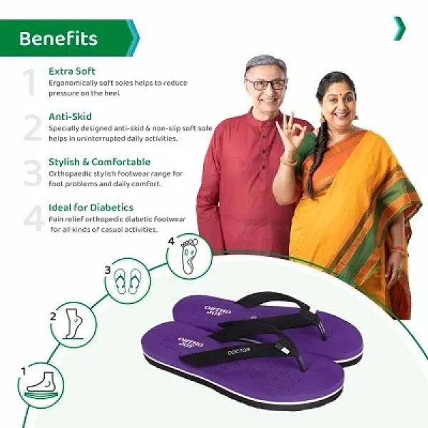 GR-Doctor Ortho Slippers For Women Daily Use / mcr chappals for women [Low Budget Product]