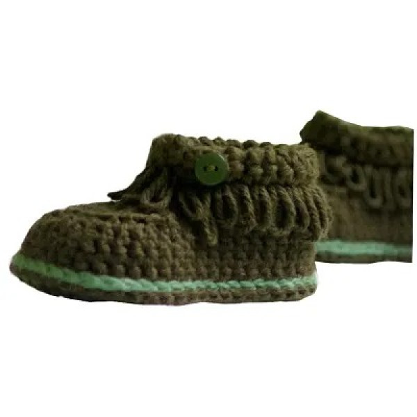 GR-Woven Whispers: Choose Pick's Cozy Baby Booties Collection [Low Budget Product]