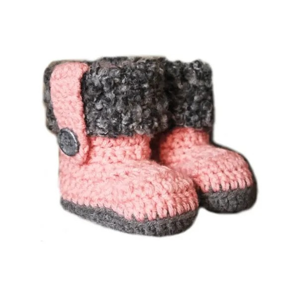 GR-Woven Warmth: Choose Pick's Stylish Wool Baby Booties Collection [Premium Product]