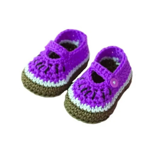 GR-Fashionable Footsteps: Choose Pick's Wool Woven Baby Booties [Premium Product]