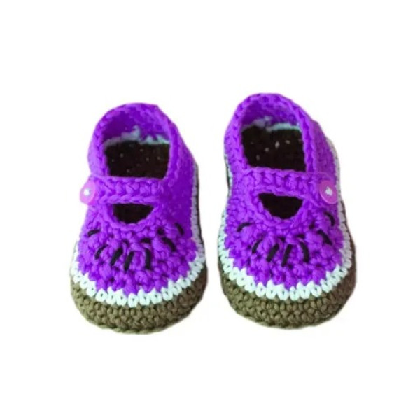 GR-Fashionable Footsteps: Choose Pick's Wool Woven Baby Booties [Premium Product]