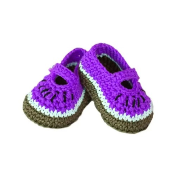 GR-Fashionable Footsteps: Choose Pick's Wool Woven Baby Booties [Premium Product]