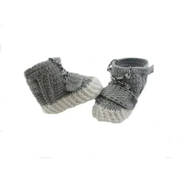 GR-Warmth in Style: Explore Choose Pick's Wool Woven Baby Booties [Low Budget Product]