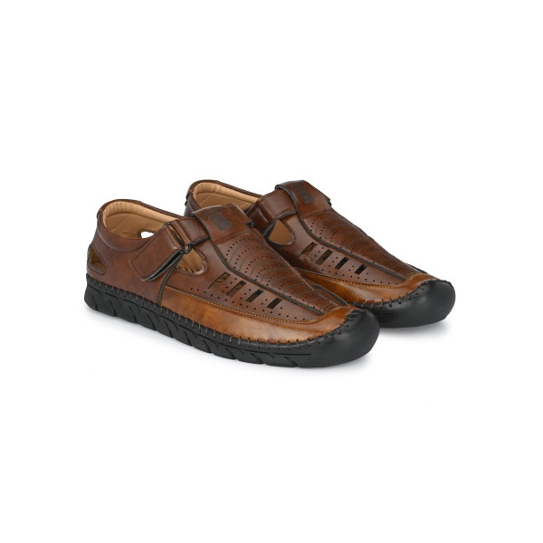 SP-Men's Synthetic Leather Slip-On Casual Sandals [Premium Product]