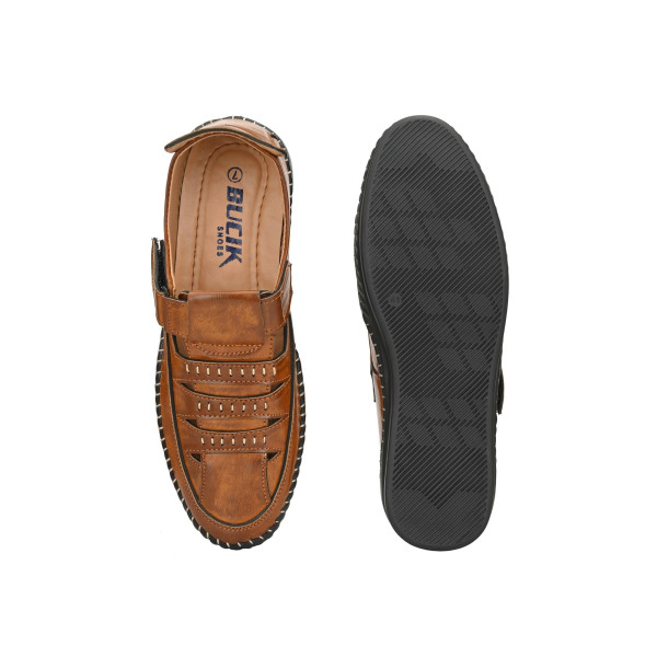 SP-Men's Leather Sandals: Classic Comfort and Style for Every Step [Premium Product] | Free Shipping 