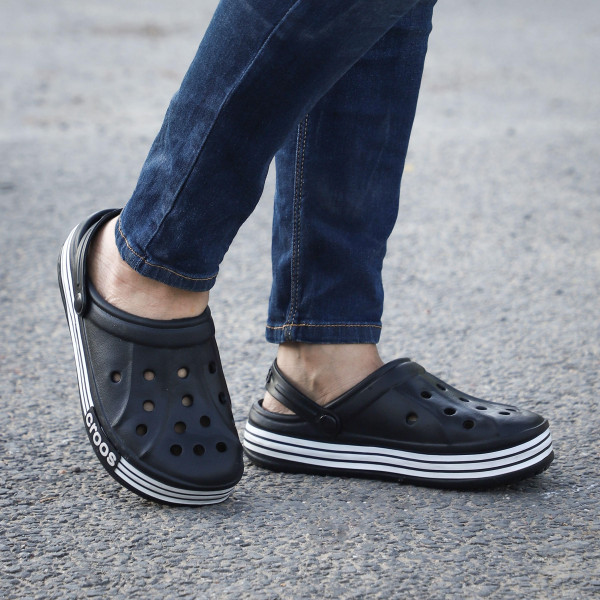 SP-New Latest Black Clogs For Mens [Premium Product] | Free Shipping 