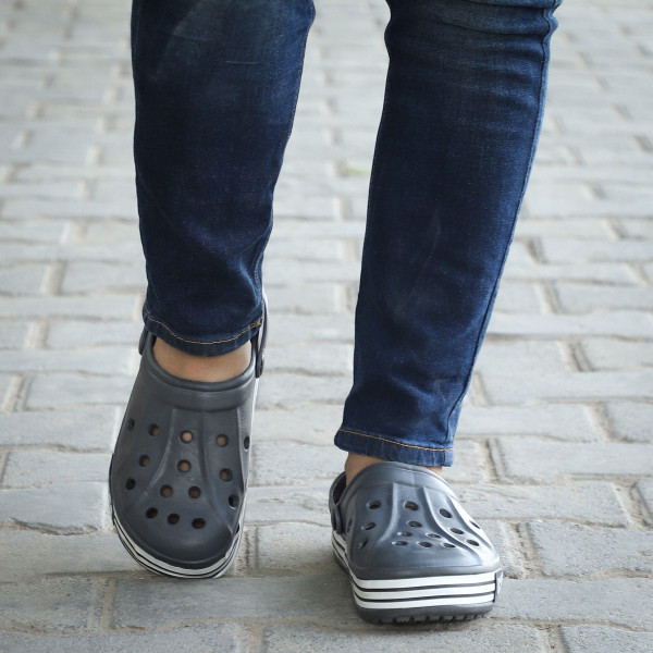 SP-New Latest Grey Clogs For Mens [Premium Product] | Free Shipping 