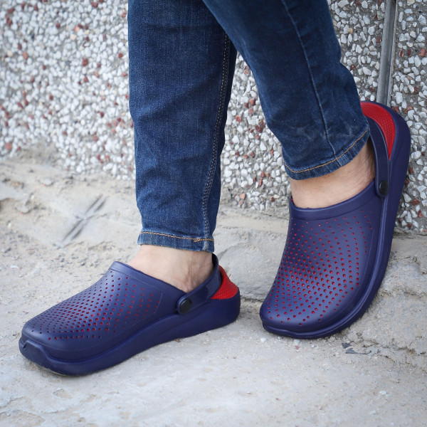 SP-New Latest Navy Red Clogs For Mens [Premium Product] | Free Shipping 