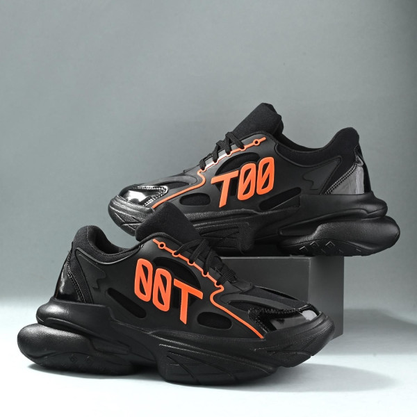 SP- Orange Sneakers For Men [Premium Product] | Free Shipping 