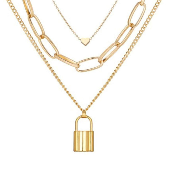 SP-Elegant Gold-Plated Stylish Necklace Free Shipp...