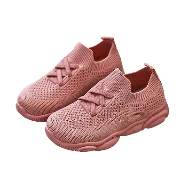 GR-Charming Pink Lace Athletic Shoes for Baby Girl...