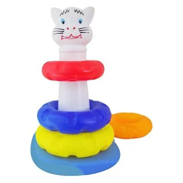 GR-Rocking Stacker Stacking Rings Toys for Baby Multicolor Kids Toys [Low Budget Product]