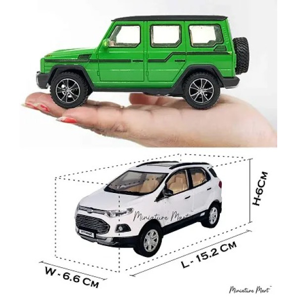 GR-Plastic Small Size Pull Back Toys Car for Kids (Pack of 2) [Premium Product]