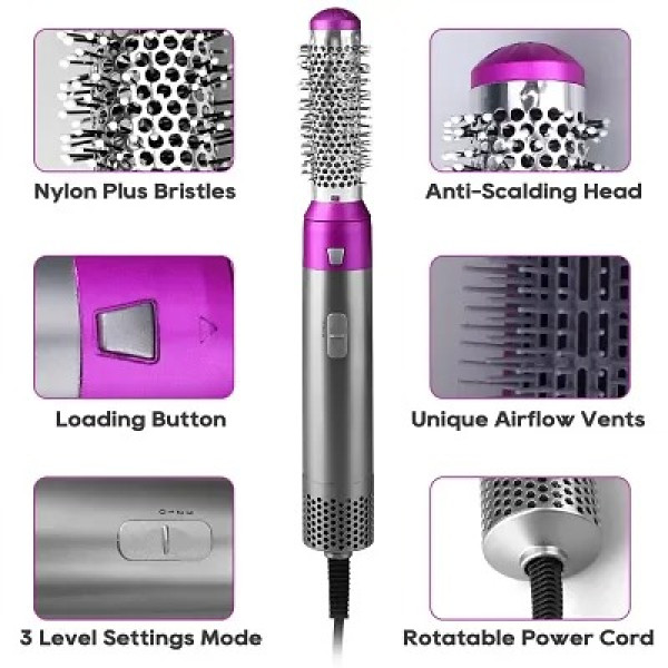 GR-5 in 1 Hair Dryer , Detachable Hair Styler [Premium Product]