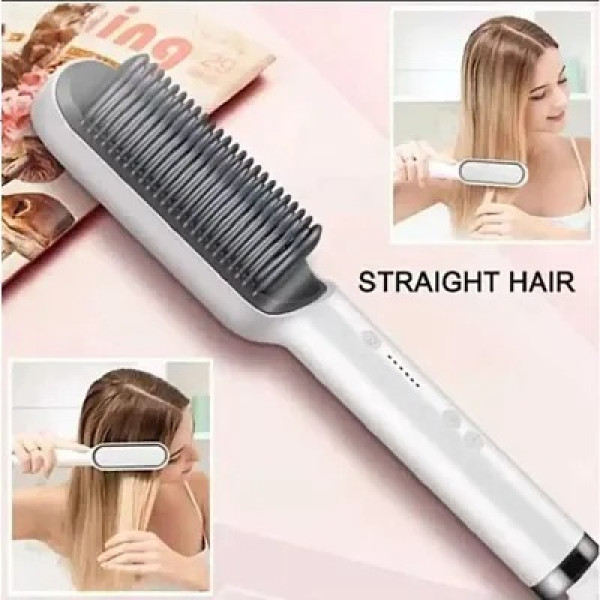 GR-Modern Hair Styling Comb Straightener, Pack of 1 [Low Budget Product]
