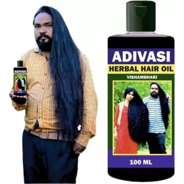 GR-Adivasi Herbal Hair Oil 100ml [Low Budget Product]