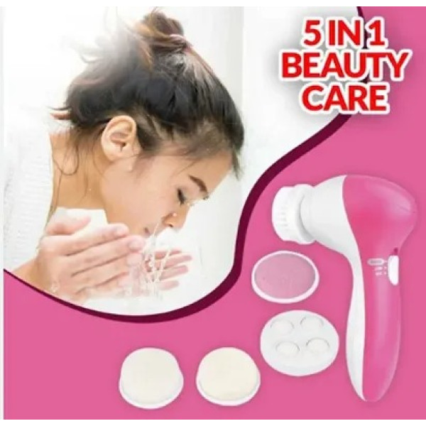 GR-5 in 1 Machine Facial Machine Cleanser Beauty Care For Women Smoothing Body Face Massager [Low Budget Product]