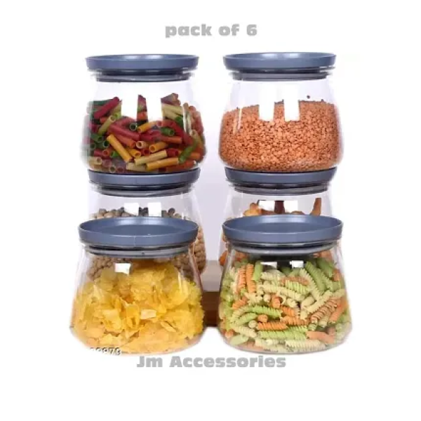 GR-Container Jar Set For Kitchen - 900ml Set Of 6 ...