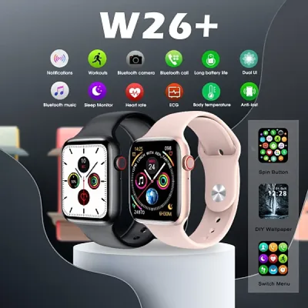 GR-Classic W26 Plus Attractive Series 7 Smartwatch [Premium Product]