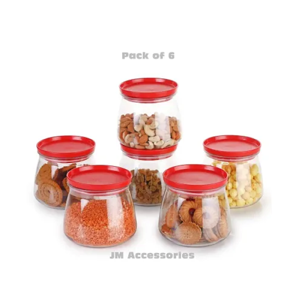 GR-Air-Tight Container Jar Set for Kitchen - Set o...