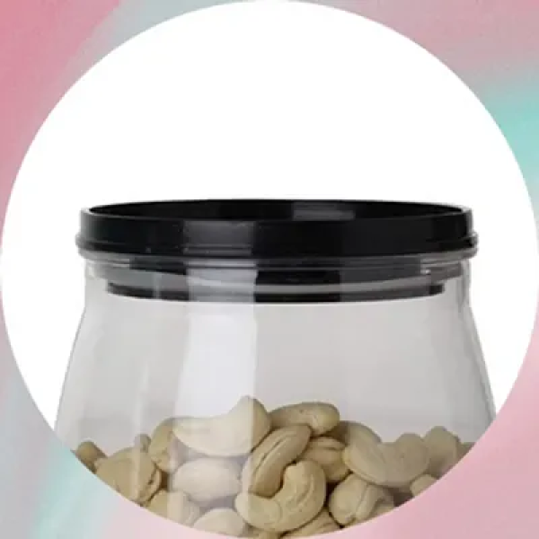 GR-900ml Set of 6 Air-Tight Container Jars for Kitchen Storage [Low Budget Product]