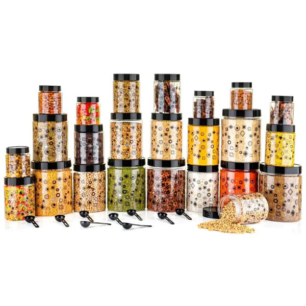 GR-Premium Printed Design Kitchen Containers with ...