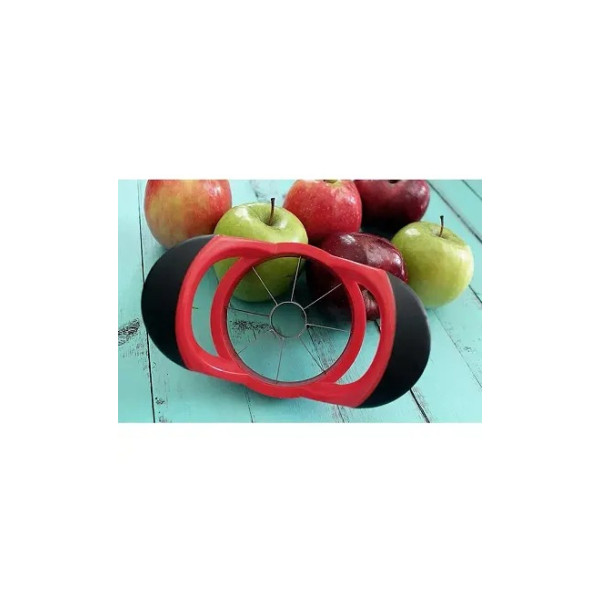GR-Arembi Apple Slicer Corer - 8-Blade Stainless Steel Fruit Cutter with Non-Slip Handle [Low Budget Product]