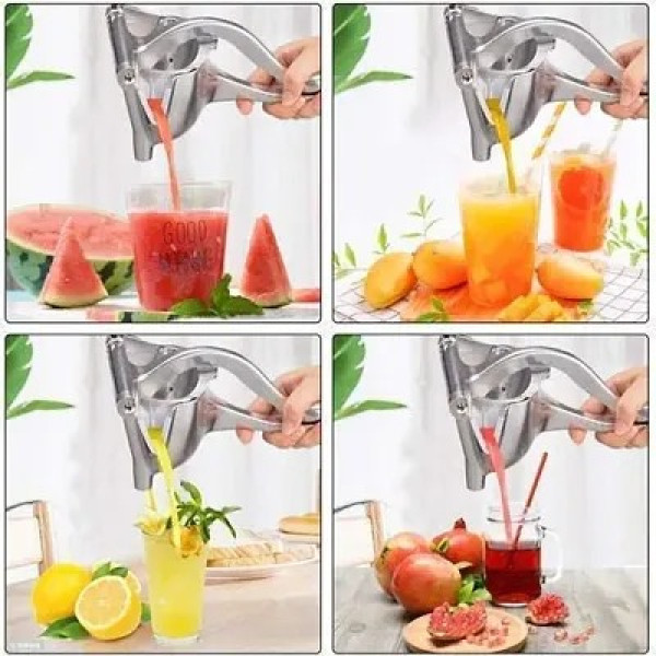 GR-Atipriya Heavy Body Aluminium Manual Fruit Juicer with Steel Handle [Premium Product]