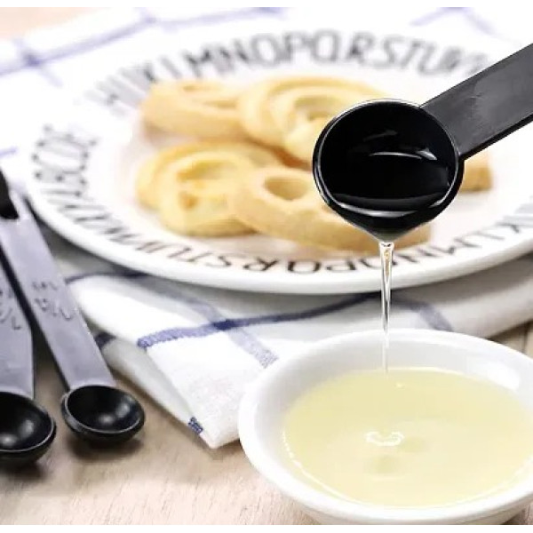 GR-8-Piece Plastic Baking Measuring Cup and Spoons Set (Black) [Low Budget Product]