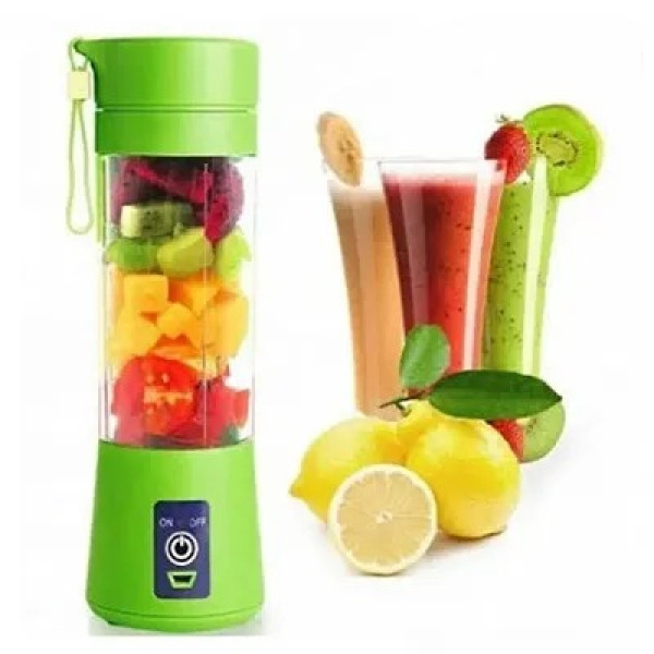 GR-Rechargeable Mini Blender Fruit Mixer Machine - 380ML Portable Electric Juicer [Low Budget Product]