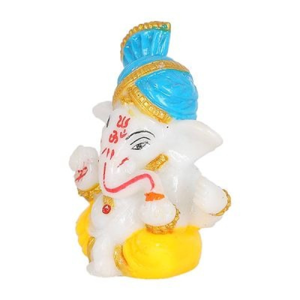 GR-Ganesh Ji Car Dashboard Idol – Spiritual Charm for Your Vehicle [Low Budget Product]