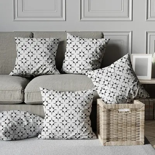 GR-Printed Cushion Cover Set of 5 [Low Budget Prod...