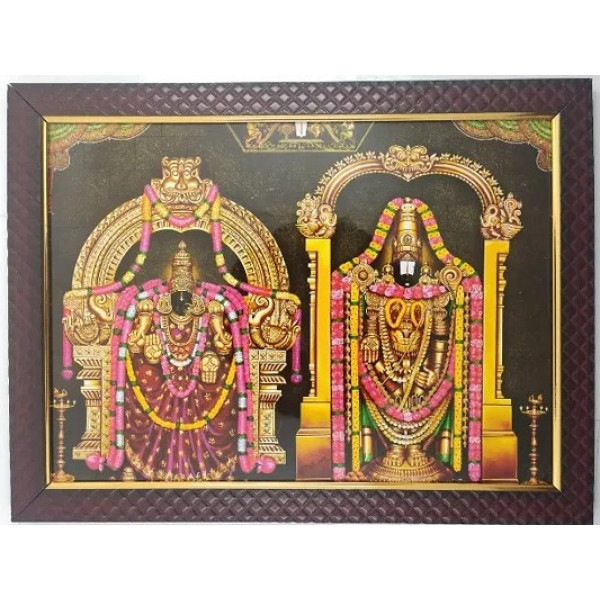 GR-Balaji Padmavati Religious Photo Frames [Low Bu...