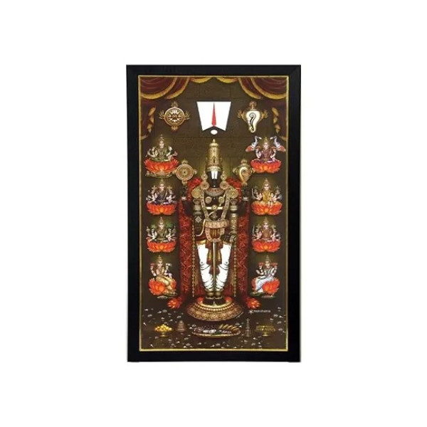 GR-Tirupati Balaji Asthalakshmi / Astalaxmi Religious photo frame [Low Budget Product]