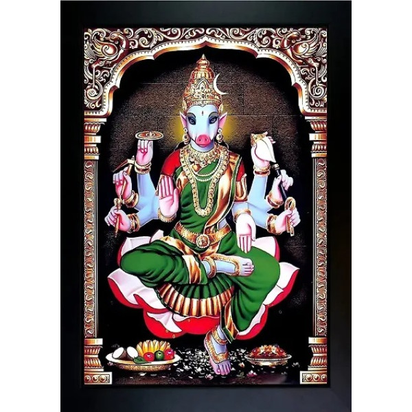 GR-Varahi Amman Photo Frame Religious Frame [Low B...