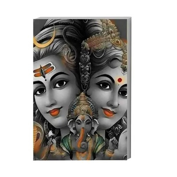 GR-Shiva with Parvati and Ganesha Sunboard Home Te...