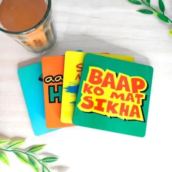 GR-Stylish Tea Coaster Set Combo [Low Budget Product]