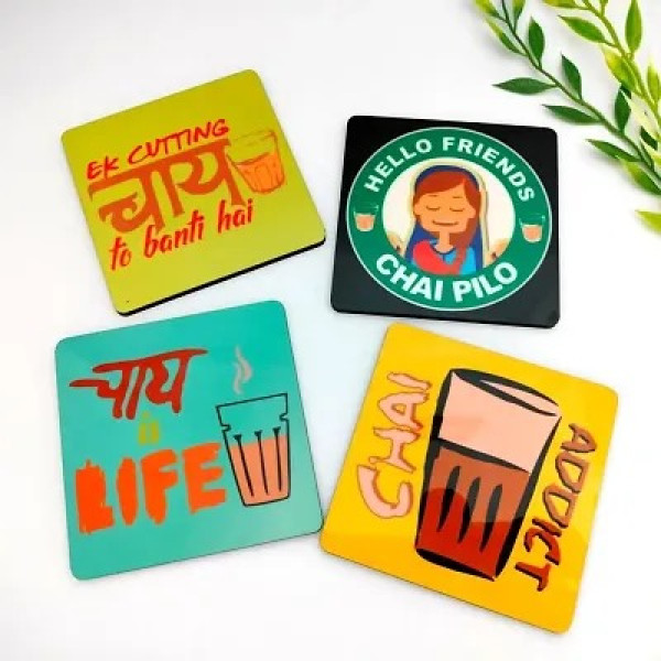 GR-Stylish Tea Coaster Set [Low Budget Product]