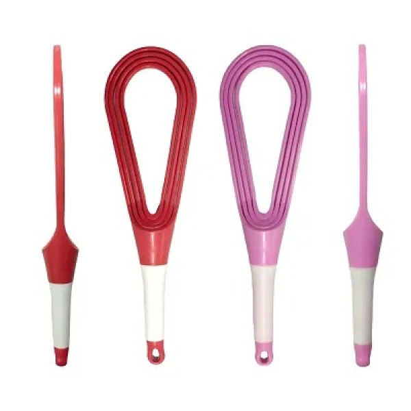 GR-Magic Foldable Plastic Whisker Beater Hand Blender Mixer (Assorted Color) [Low Budget Product]