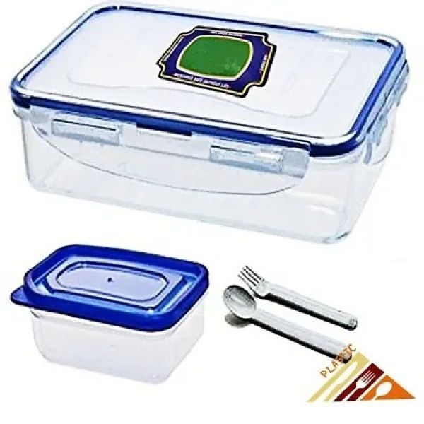 GR-Colorful Lunchtime Fun: 500ml Leakproof Lunch Box (Microwave Safe!) [Low Budget Product]