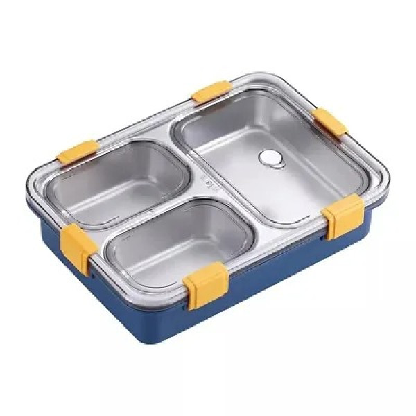 GR-Stainless Steel Lunch Box Office Food Container...