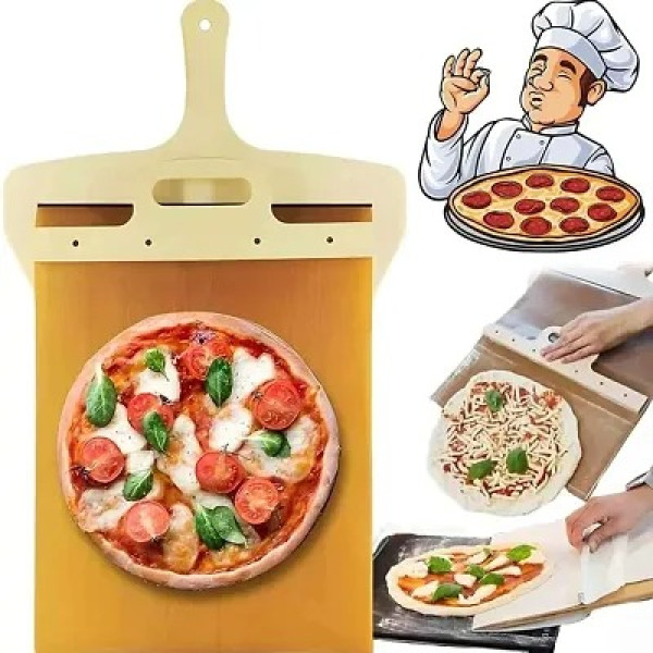 GR-Effortless Eats: Non-Stick Pizza Peel for Flawl...